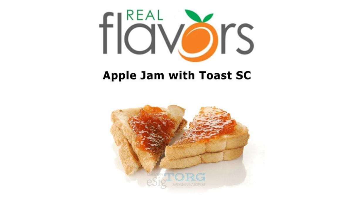 Real Flavors Apple Jam with Toast SC ароматизатор ✓ Цена 130 руб ✓ Купить в  г Омск